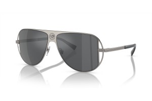 Versace VE2212 10016G - gunmetal keret, ezüst tükrös lencse