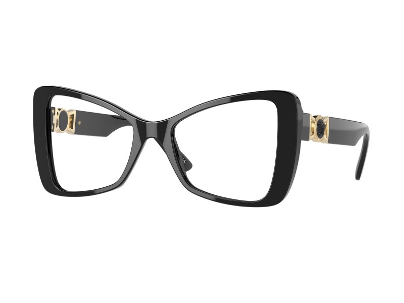 Versace VE3312 GB1 fekete szemüveg (DEMO lencse)