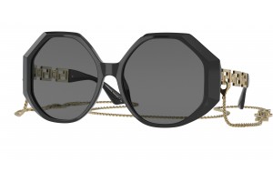 Versace VE4395 - fekete acét, sötétszürke lencsék