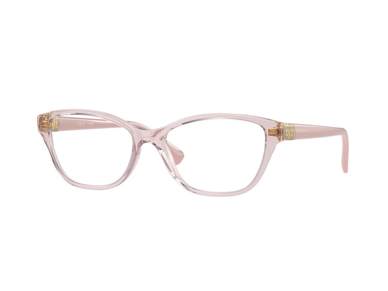 Vogue VO5516B 2942 Transparent Pink szemüveg - demo lencse