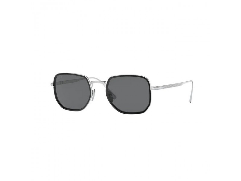 PERSOL PO5006ST 8006B1 Silver/Black Dark Grey
