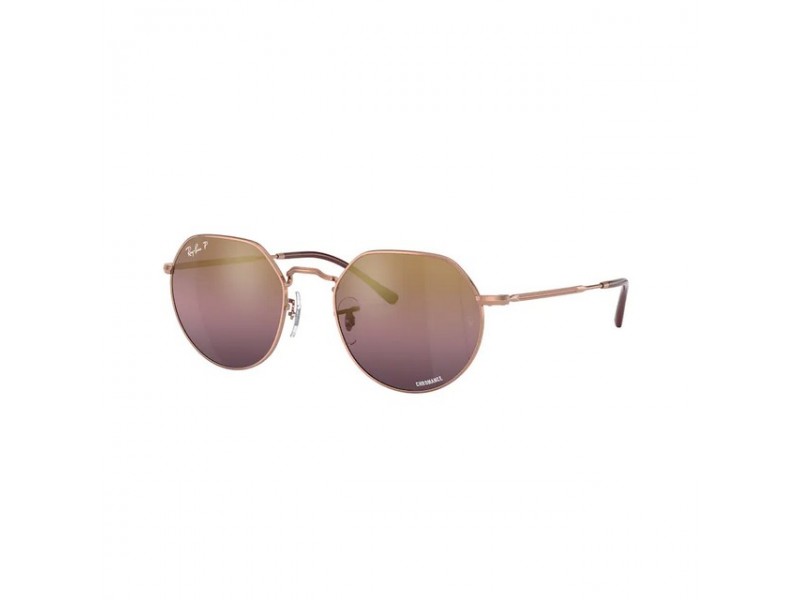 Ray-Ban RB3565 JACK ROSE – arany keret, Mirror Red lencse