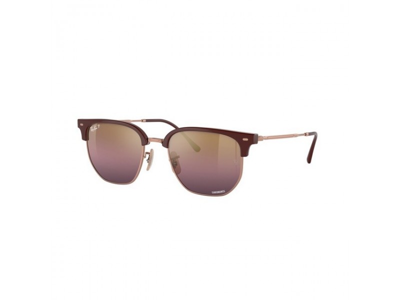 Ray-Ban RB4416 New Clubmaster Bordeaux – rose gold