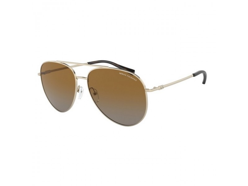 ARMANI EXCHANGE AX2043S - fényes arany, barna gradient lencse