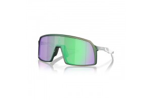 Oakley OO9406 9406A2 SUTRO Matte Silver Green Colorshift Prizm Road Jade sportszemüveg