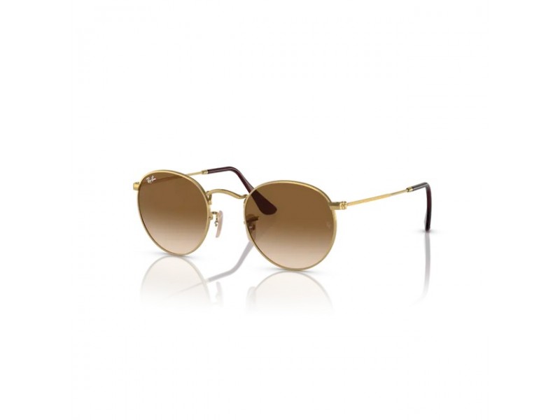 Ray-Ban RB3447 ROUND METAL arany - barna gradient lencse