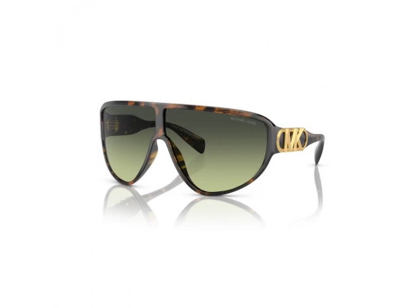 MICHAEL KORS MK2194 Empire Shield, Dark Tortoise, világoszöld