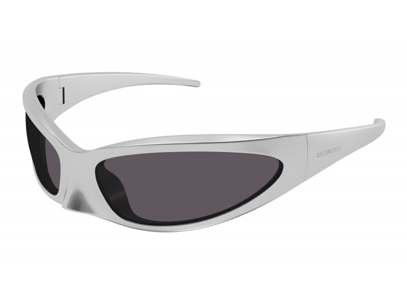 Balenciaga BB0251S 005 - Shiny Metallic Silver napszemüveg