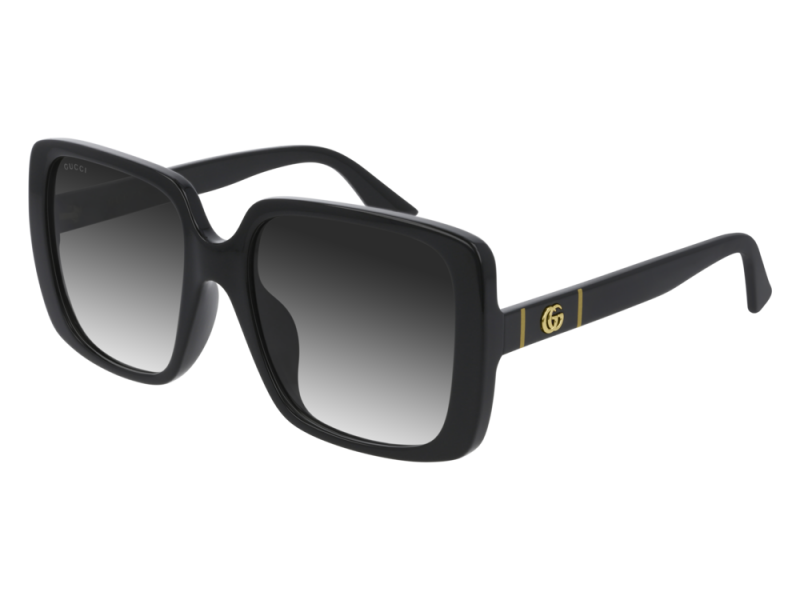 Gucci GG0632SA 001 - Shiny Black Gradient Grey