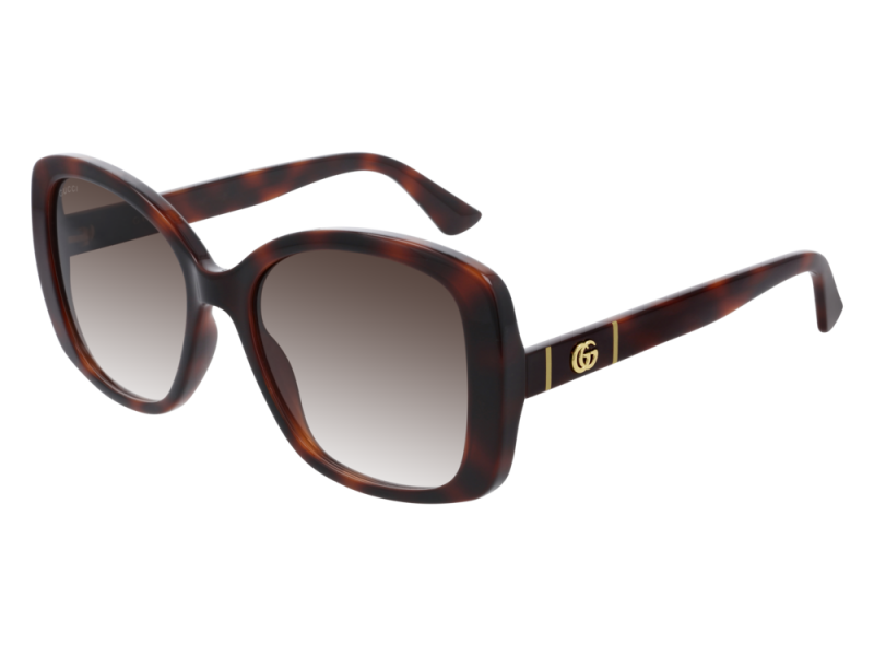 Gucci GG0762S 002 Shiny Medium Havana napszemüveg