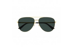 Gucci GG1233SA 002 arany keret, zöld lencse