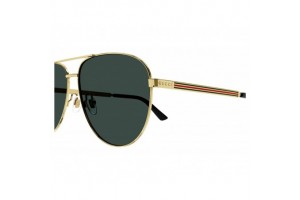 Gucci GG1233SA 002 arany keret, zöld lencse