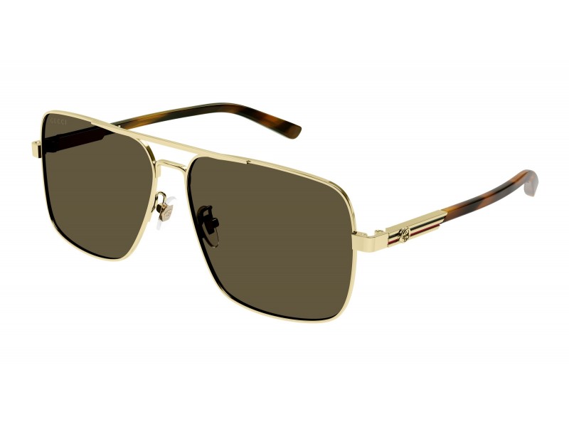 Gucci GG1289S 002 GOLD BROWN napszemüveg