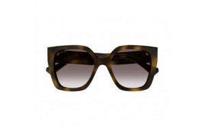 Gucci GG1300S 003 Shiny Medium Havana gradient barna