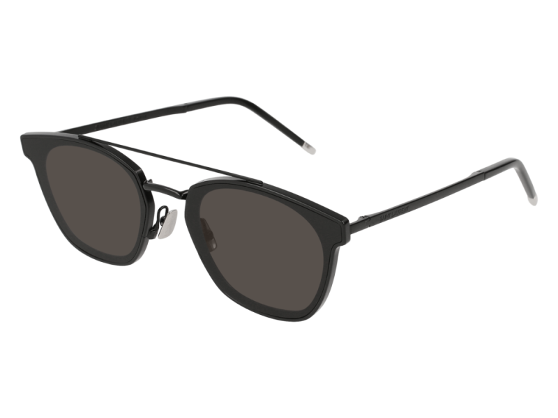 Saint Laurent SL28 METAL 001 semimatte fekete napszemüveg