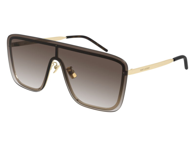 Saint Laurent SL 364 MASK 006 – arany keret, barna lencse
