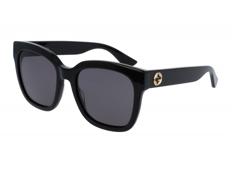 Gucci GG0034SN 001 fekete-szürke napszemüveg