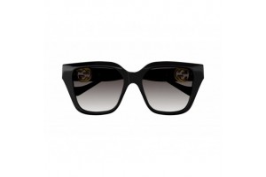 Gucci GG1023S 008 - Shiny Black, gradient szürke