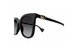 Gucci GG1071S 001 Shiny Black Gradient Grey napszemüveg