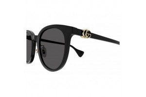 Gucci GG1073SK 001 fekete napszemüveg szürke lencsével