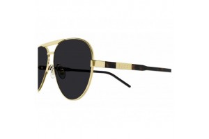 Gucci GG1163S 001 - Shiny Endura Gold, szürke lencse