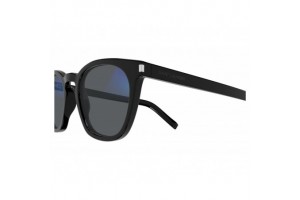 Saint Laurent SL28/044 fekete áttetsző napszemüveg
