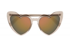 Saint Laurent SL 181 LOULOU - fényes nude napszemüveg