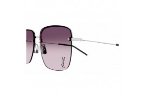 Saint Laurent SL 312 M – fényes ezüst / burgundi