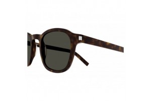 Saint Laurent SL 549 SLIM 002 Shiny Dark Havana napszemüveg