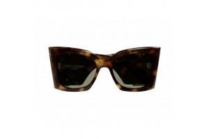 Saint Laurent SL M119 BLAZE 002 HAVANA GREEN