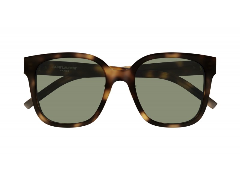Saint Laurent SL M105/F 003 – Medium Havana, zöld