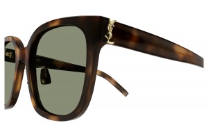 Saint Laurent SL M105/F 003 – Medium Havana, zöld