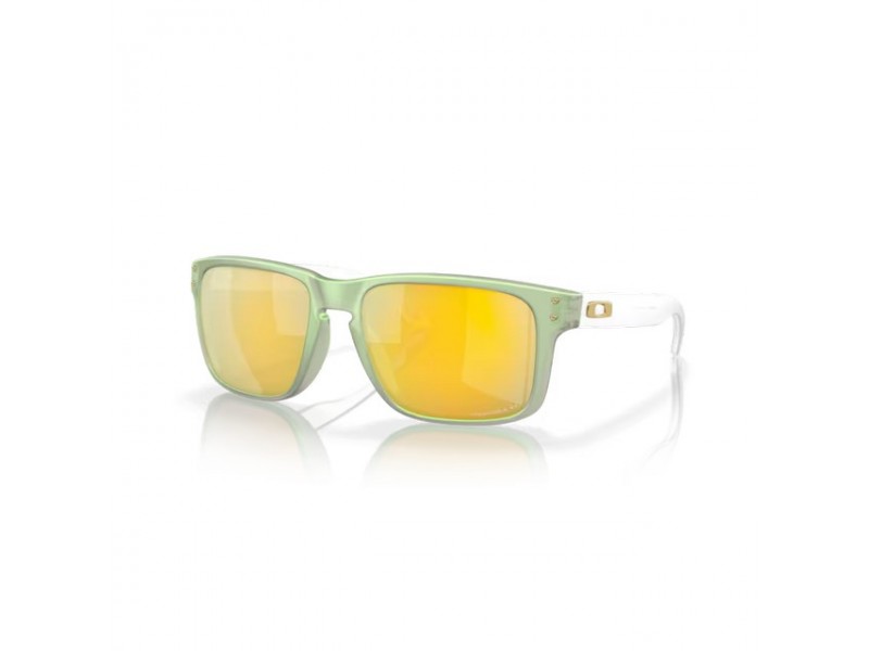 Oakley Holbrook OO9102 Dark Jade Opaline — Prizm 24K polarizált