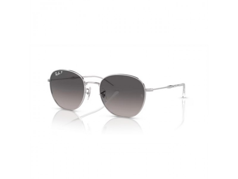 RAY-BAN RB3809 003/M3 ezüst-szürke polarizált napszemüveg