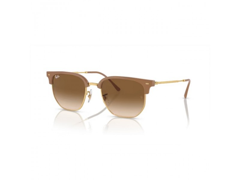 Ray-Ban RB4416 Clubmaster beige arany, barna gradient