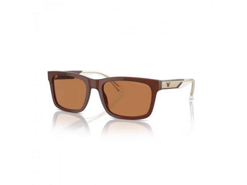 Emporio Armani EA4224 SHINY OPALINE BROWN - férfi napszemüveg