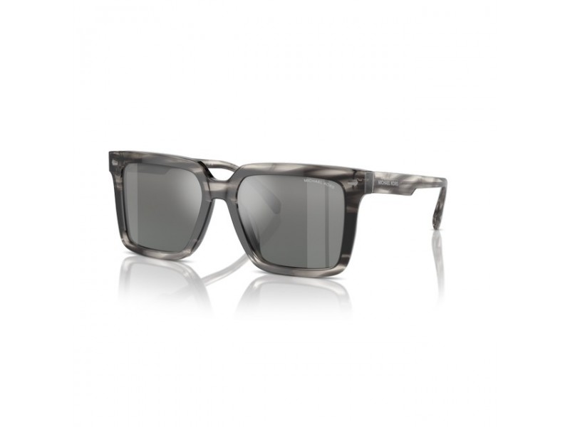 Michael Kors MK2217U ABRUZZO, fekete-horn, grey mirror