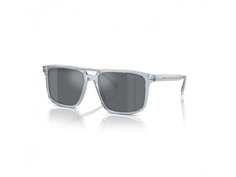 Prada PRA22S 19T175 - Transparent Azure / Dark Grey
