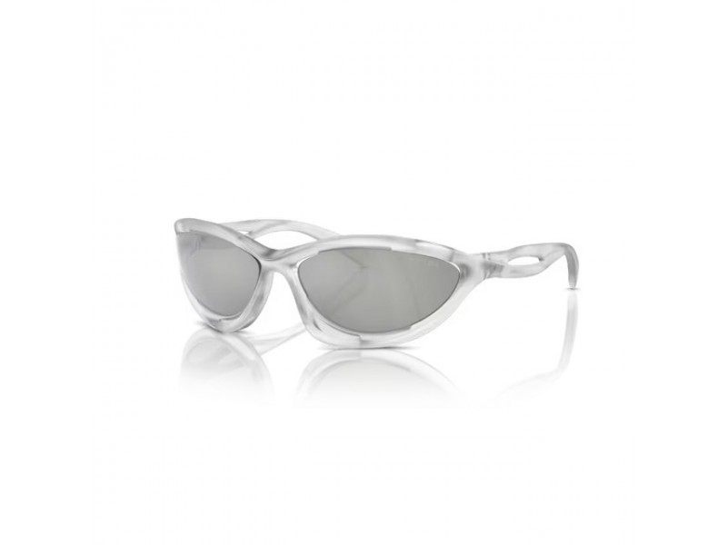PRADA PR A23S Frosted Crystal - ezüst tükörlencse