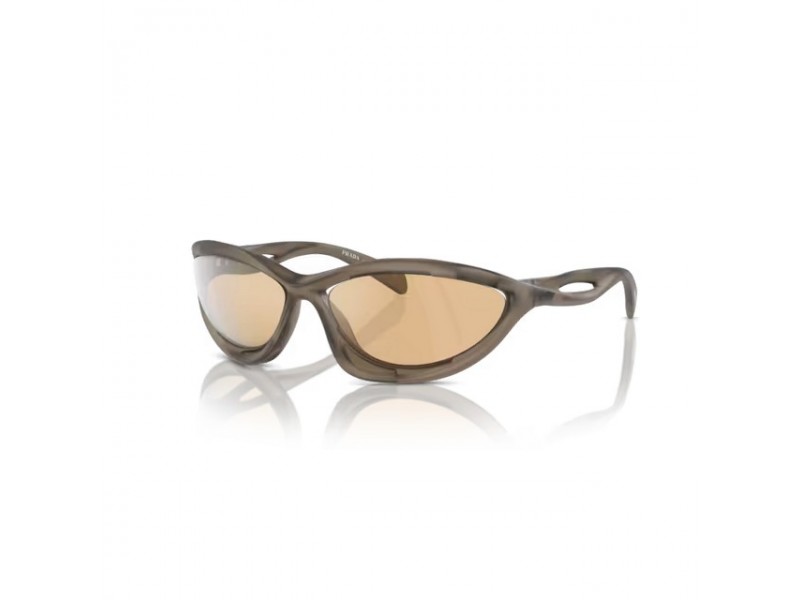 PRADA PR A26S Loden Frosted Orange Mirror napszemüveg