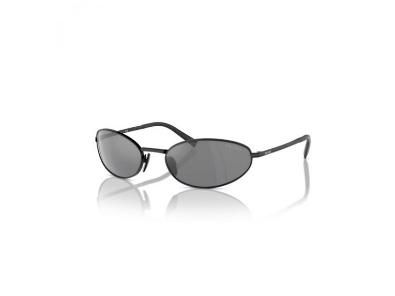 Prada PR A59S 1AB60G Black Grey Mirror napszemüveg