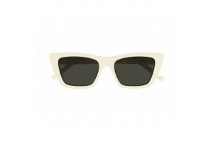 Saint Laurent SL 276 MICA 056 — Shiny Ivory Grey napszemüveg