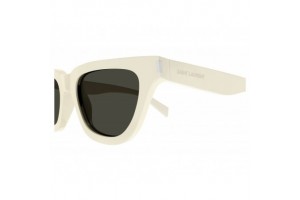 Saint Laurent SL462 Sulpice napszemüveg (Shiny Ivory Grey)