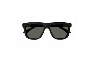 Gucci GG1502S 001 - Férfi fényes fekete-szürke