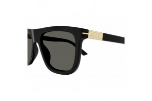 Gucci GG1502S 001 - Férfi fényes fekete-szürke