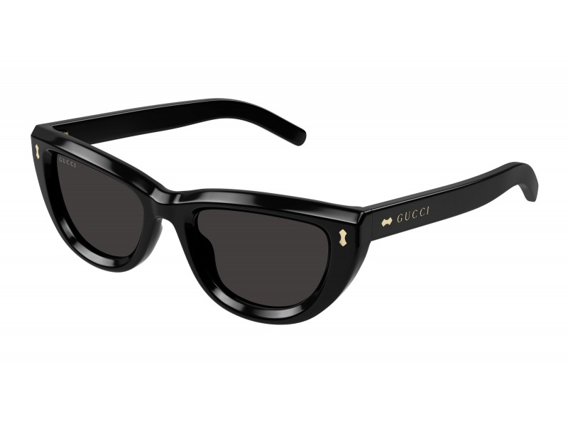 Gucci GG1521S 001 Shiny Black Grey napszemüveg