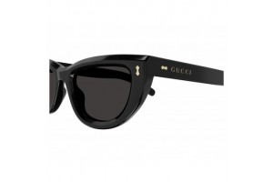 Gucci GG1521S 001 Shiny Black Grey napszemüveg