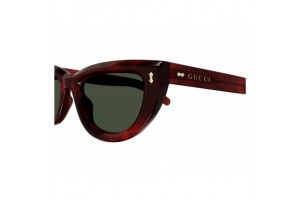 Gucci GG1521S 002 Shiny Havana Green női napszemüveg
