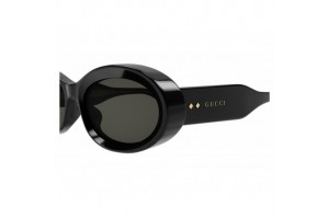 Gucci GG1527S 001 Shiny Black Grey napszemüveg