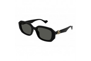 Gucci GG1535S 001 - fényes fekete keret, szürke lencse